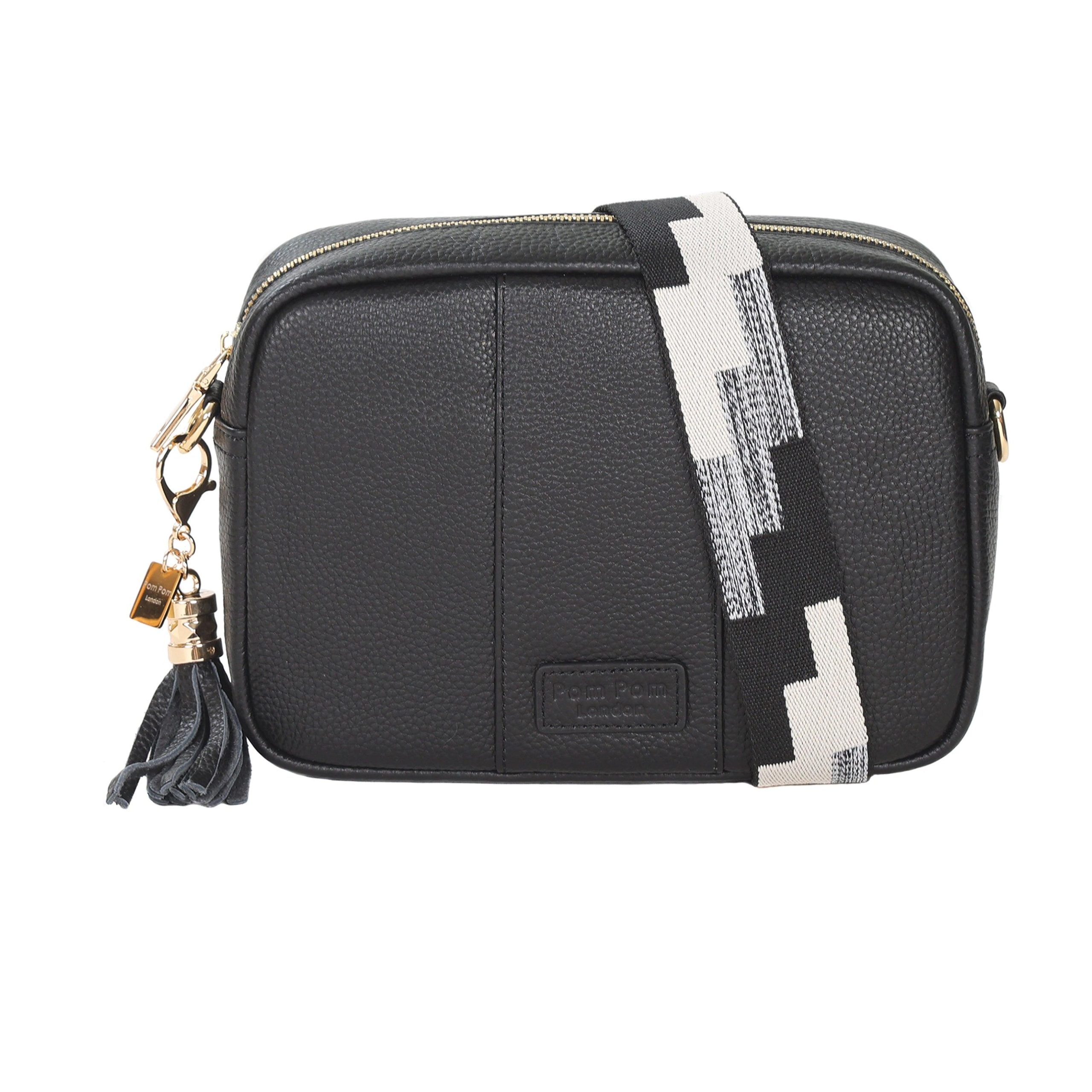 pom pom london city bag black