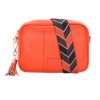 pom pom london city bag orange spice