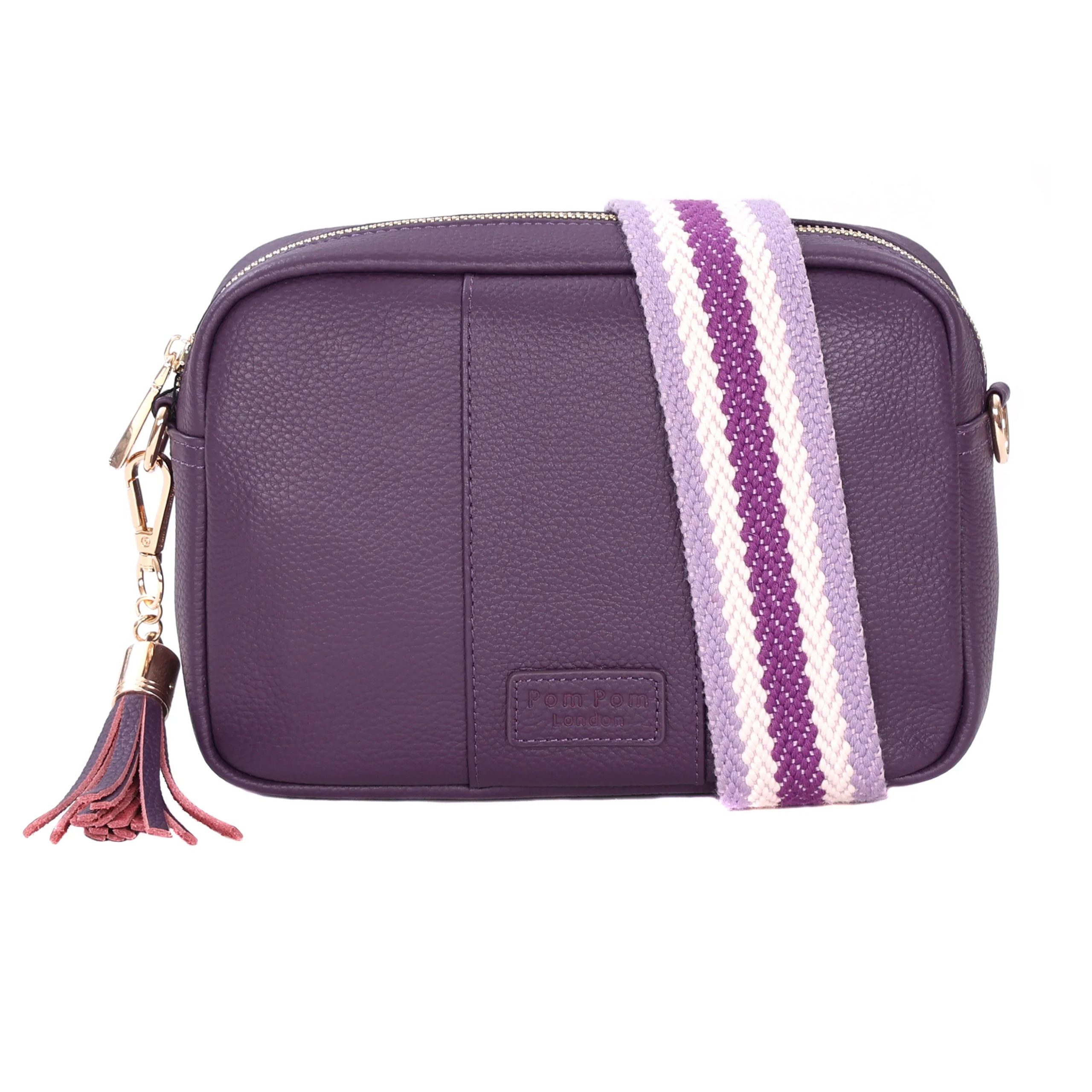 pom pom london city bag purple nightshade pom pom london city bag purple nightshade
