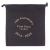pom pom london city bag ostrich black