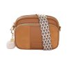 original suede & leather bag maple