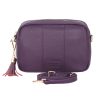 pom pom london city bag purple nightshade