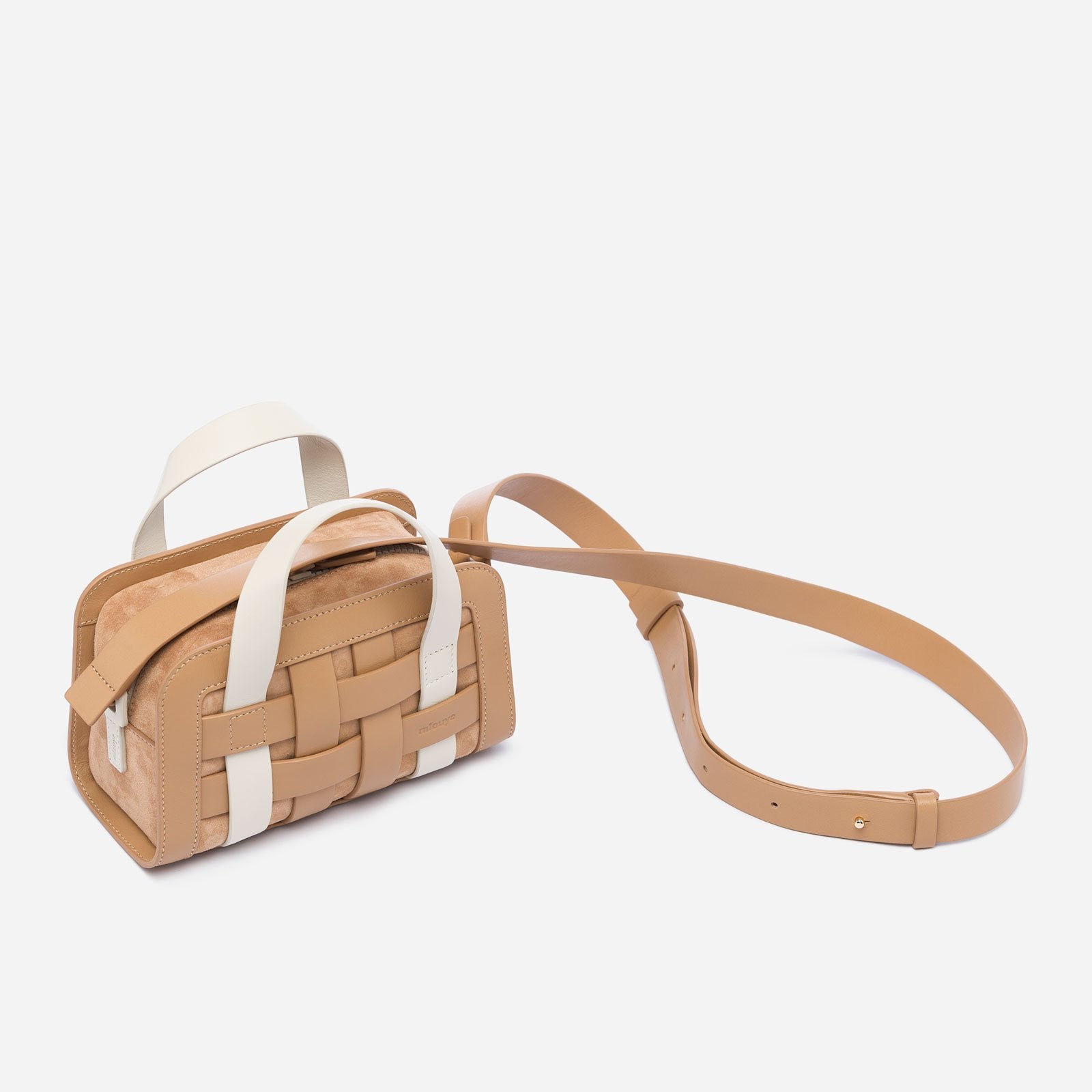 mini woven bag